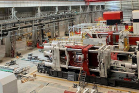 意德拉集团为意大利特斯拉建造一台9000吨级的压铸机